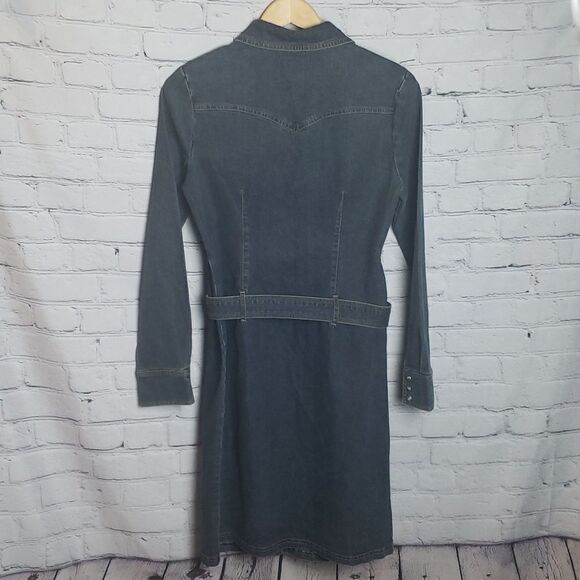 Moda International Long Jean Dress/Jacket - Picture 7 of 9